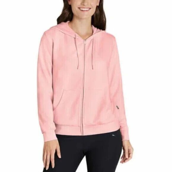 Eddie Bauer 2XL Full Zip Up Drawstring Hooded Quarter Sleeve Jacket - Picture 1 of 12